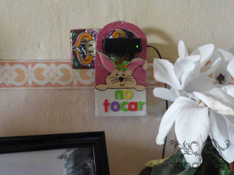 Letrero para la puerta: No tocar