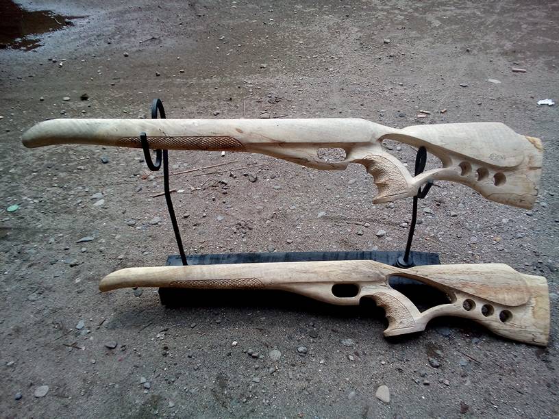 jual laras senapan angin: popor senapan angin | popor gejlug dan pcp