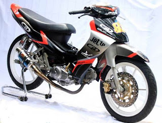 modifikasi new jupiter mx ala moto gp