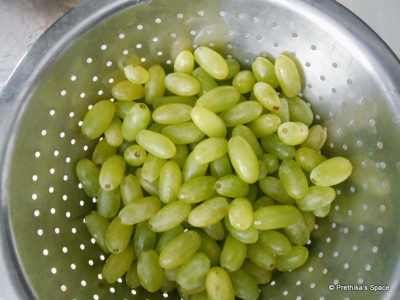 Prethika's Space How to Clean Grapes Naturally
