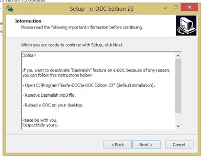 Cara Mudah Download dan Install E-DDC 23 Versi 3.3 (Versi Terbaru 2014)