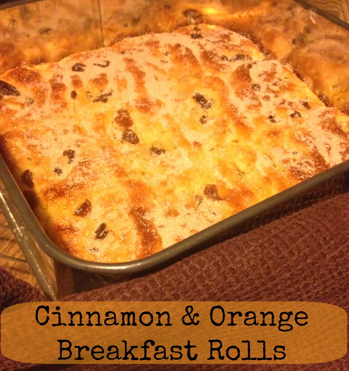 Cinnamon and Orange Breakfast Rolls Recipe