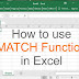 How to Use MATCH Function | Microsoft Excel