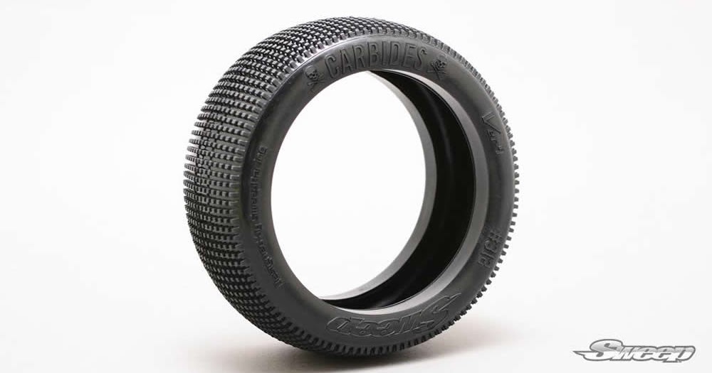 Sweep製1/8バギータイヤ「Carbides」「Pixel」発売ラジコンもんちぃ 新製品・オフロード/オンロードレース・ドリフト ラジコンニュース