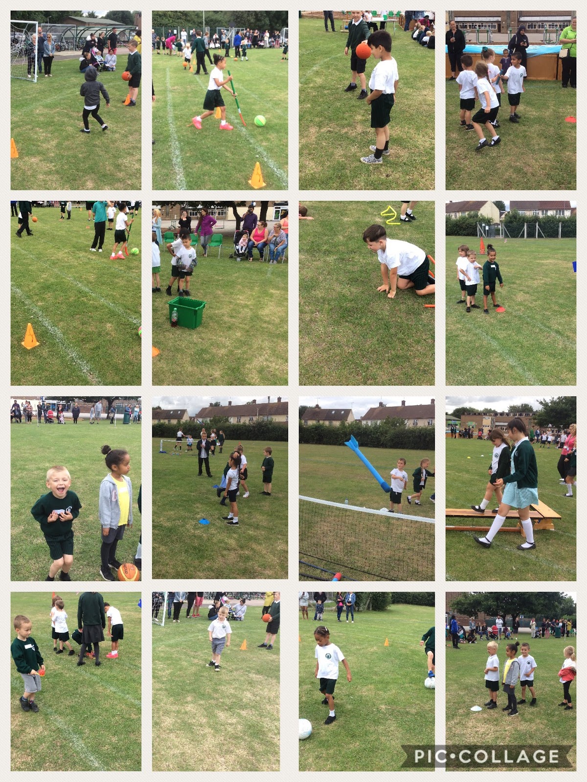 Mead Primary Sports day fun for Reception
