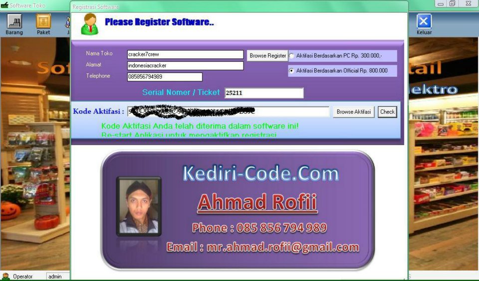 Software Toko Gratis Full Crack Software Toko Gratis Full Crack