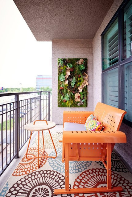 Tendências Pantone 2018 laranja na decoração