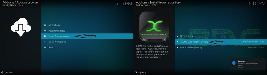 Install from repository