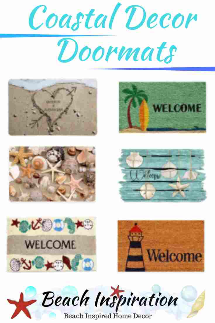 Coastal Doormats For Beach House Front Door