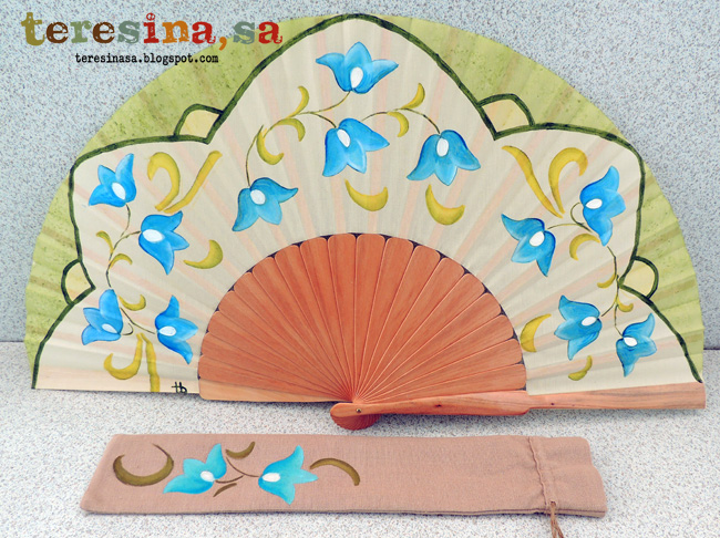 Abanico flores