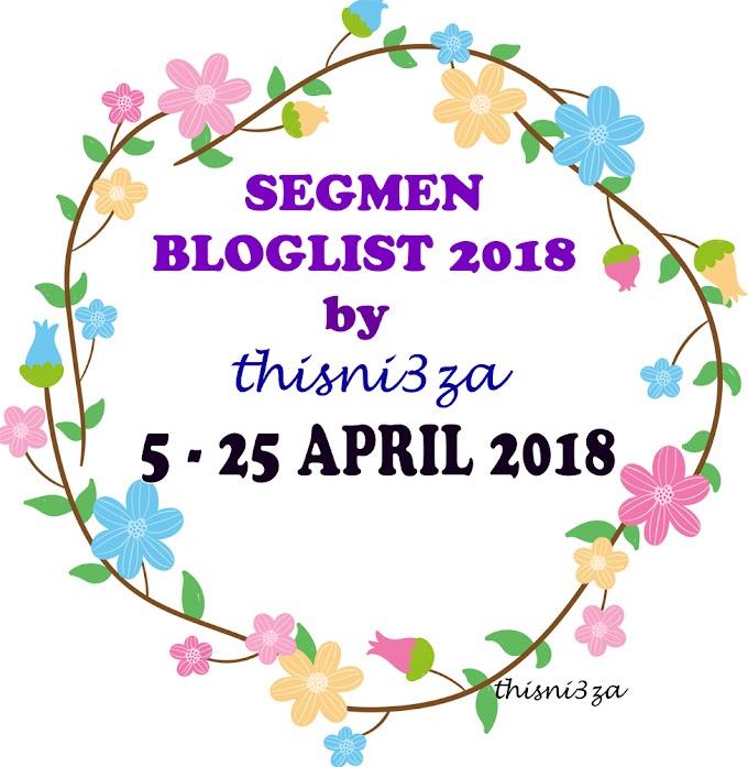 SEGMEN BLOGLIST 2018 BY THISNI3ZA