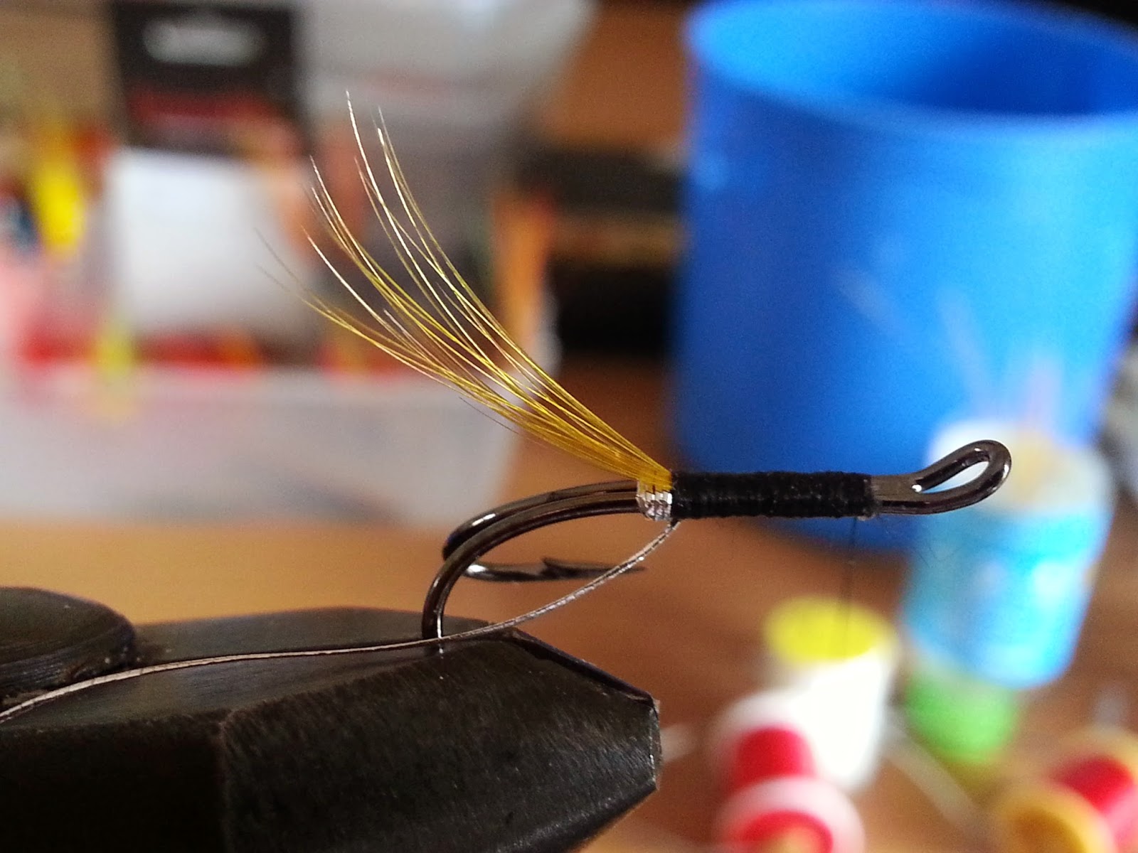 Salmon Fly How Do I / How To Tie A Stoat's Tail Double Salmon Fly