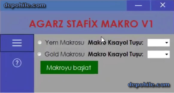 AGARZ Stafix Makro Hile Programı Haziran 2018 (Yem,Gold) Yeni