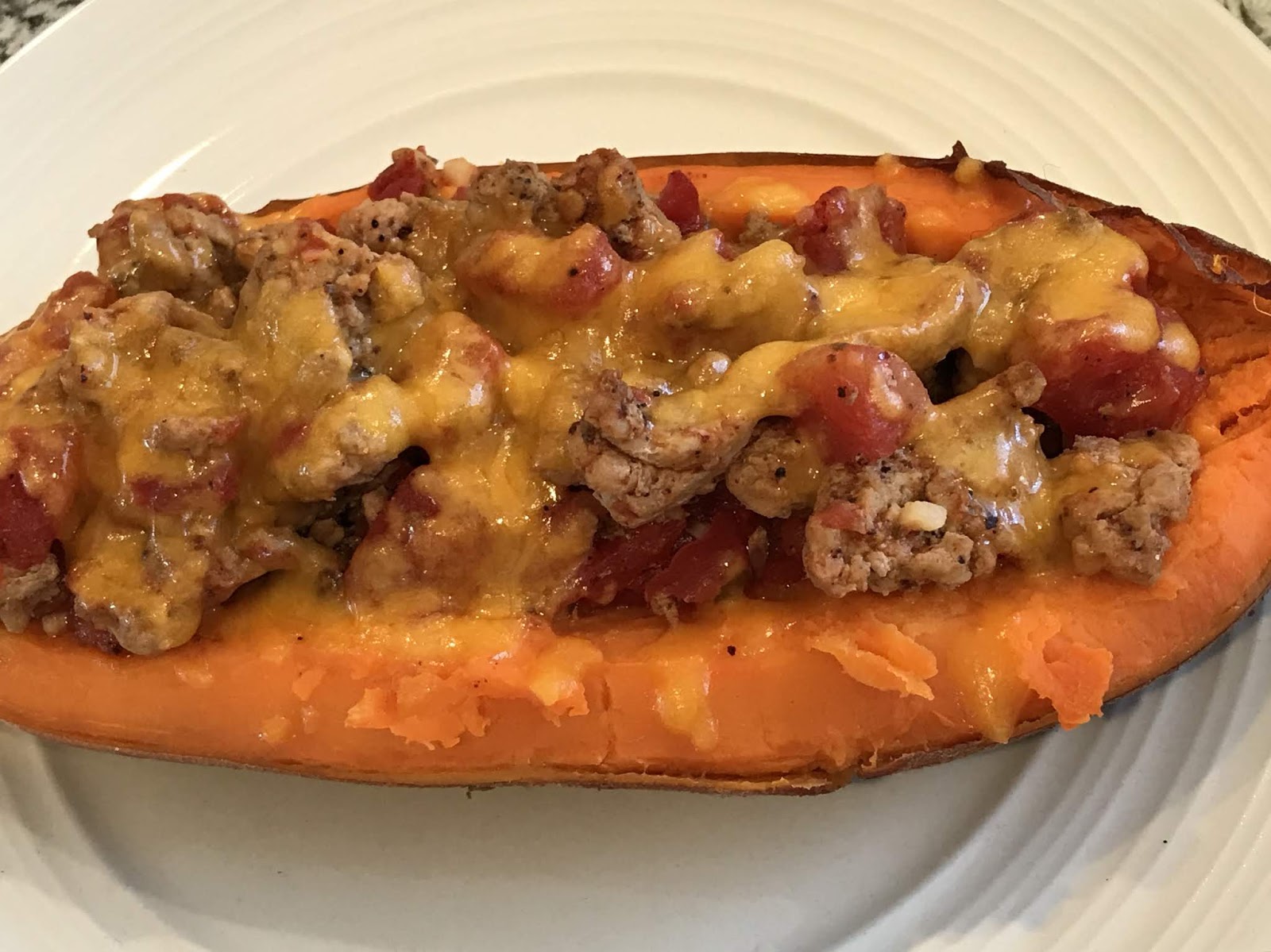 The Pastry Chef's Baking Turkey TacoStuffed Sweet Potatoes