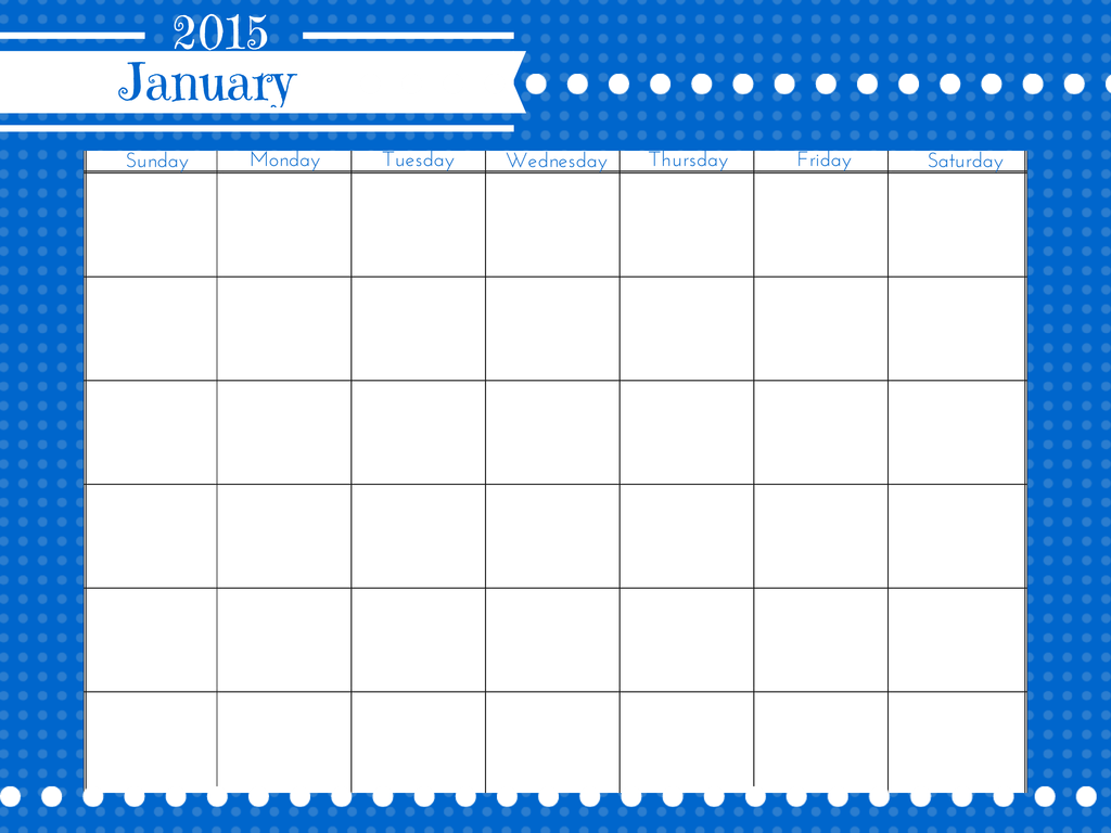 Teaching Upstairs: School Year Calendar Freebie!