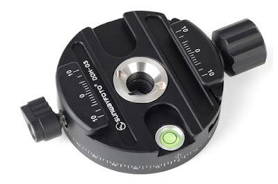 Sunwayfoto DDH-03 Panning Clamp side-top view