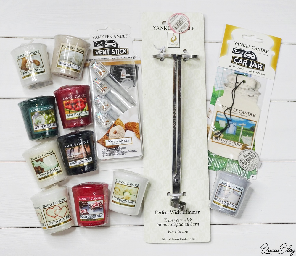samplery Yankee Candle, nożyczki do knotów, Vent Sticks 