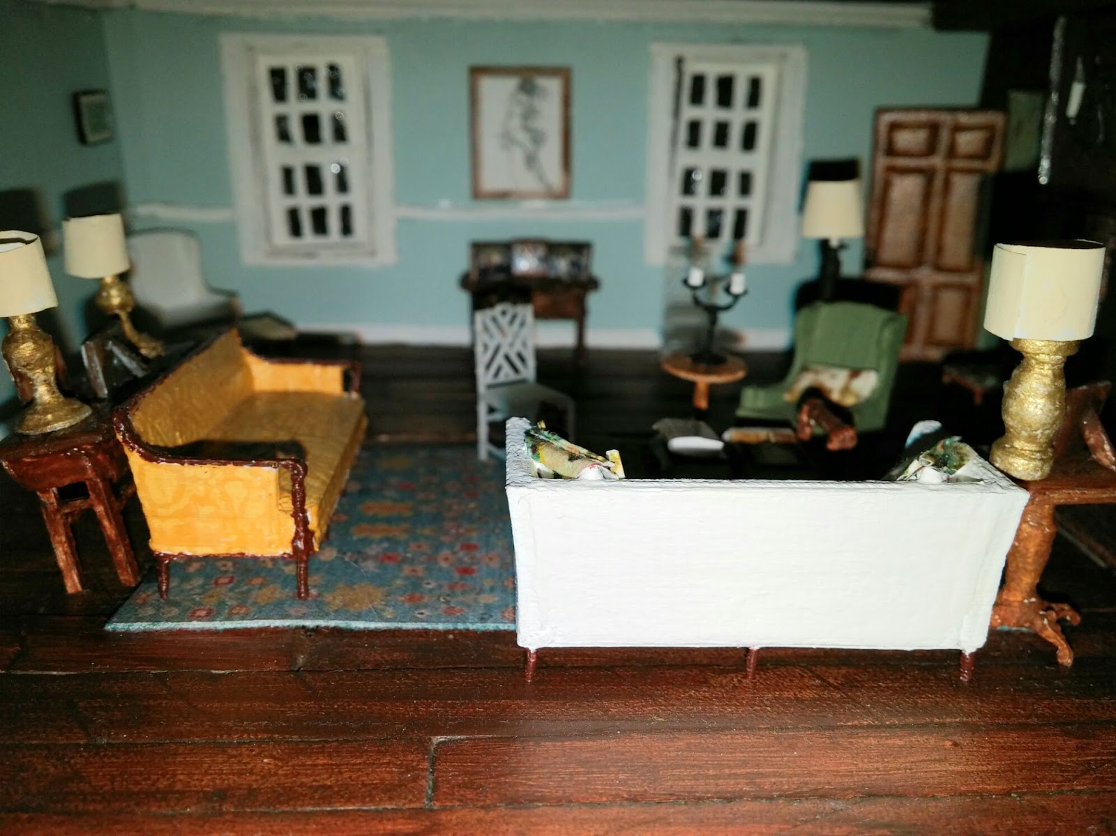 Dollhouse Miniature Furniture - Tutorials | 1 inch minis: Follower's ...