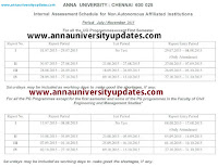 UG PG Internal Assessment Schedule 2015 UG PG Internal Assessment Schedule 2015