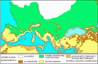Fuente: http://tierrasylvana.blogspot.com.es/2015/01/el-pleitoceno-superior-ii-la-glaciacion.html Mediterráneo durante el máximo glacial
