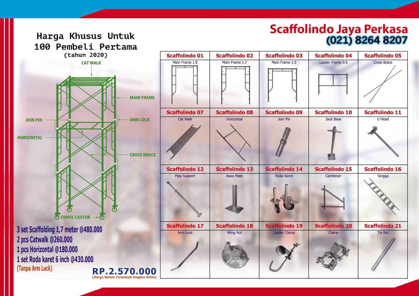 jual scaffolding murah bintaro