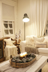 Cozy Christmas Living Room Night Tour Mrs Rollman Blog