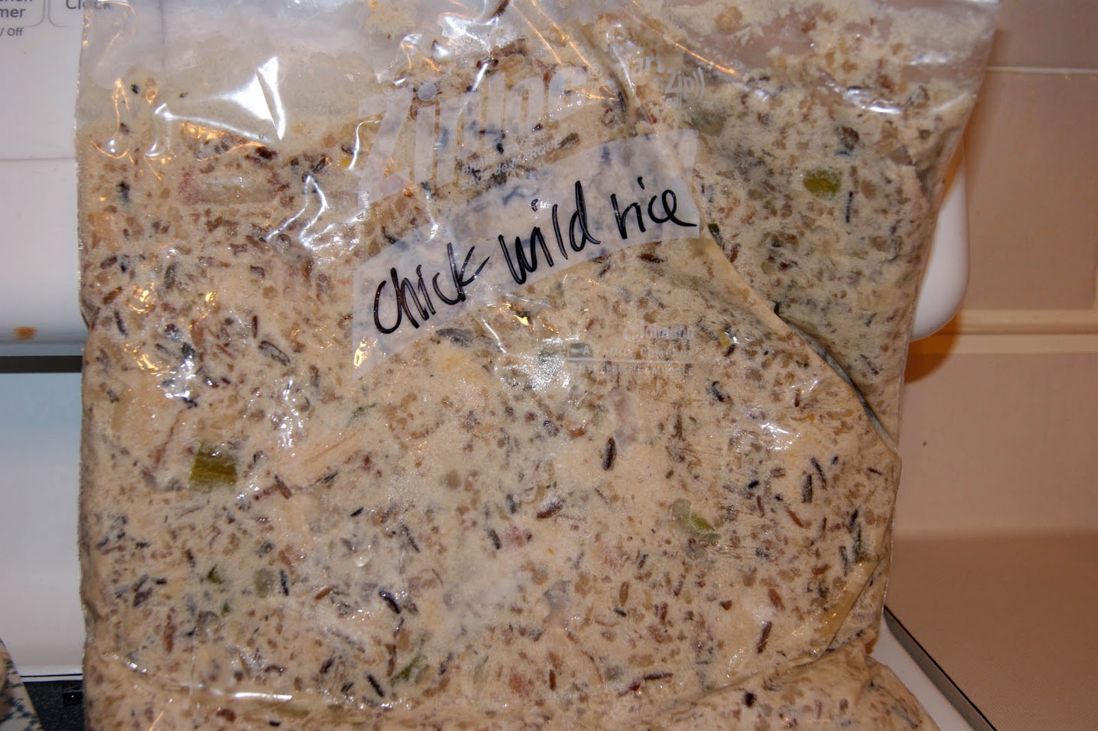 Freezer Burned Chicken and Wild Rice Soup