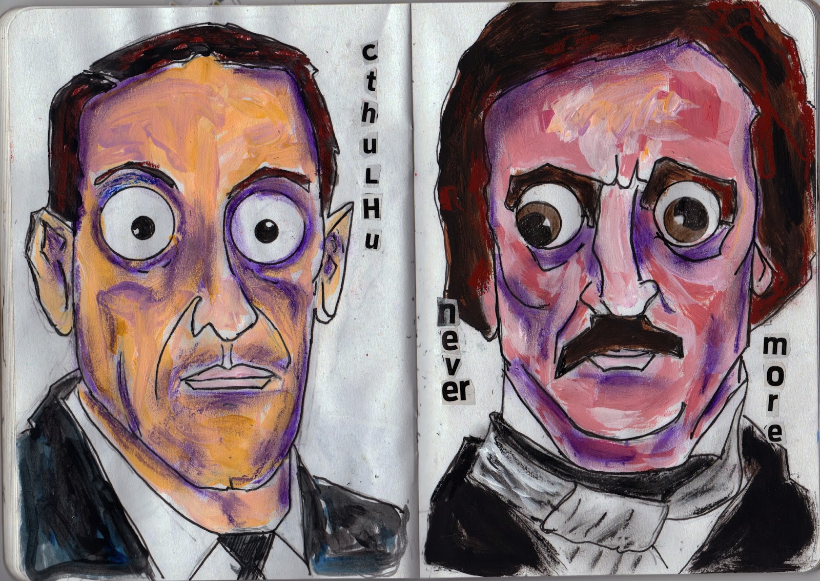 sparrowmuffin: =famous authors 2=