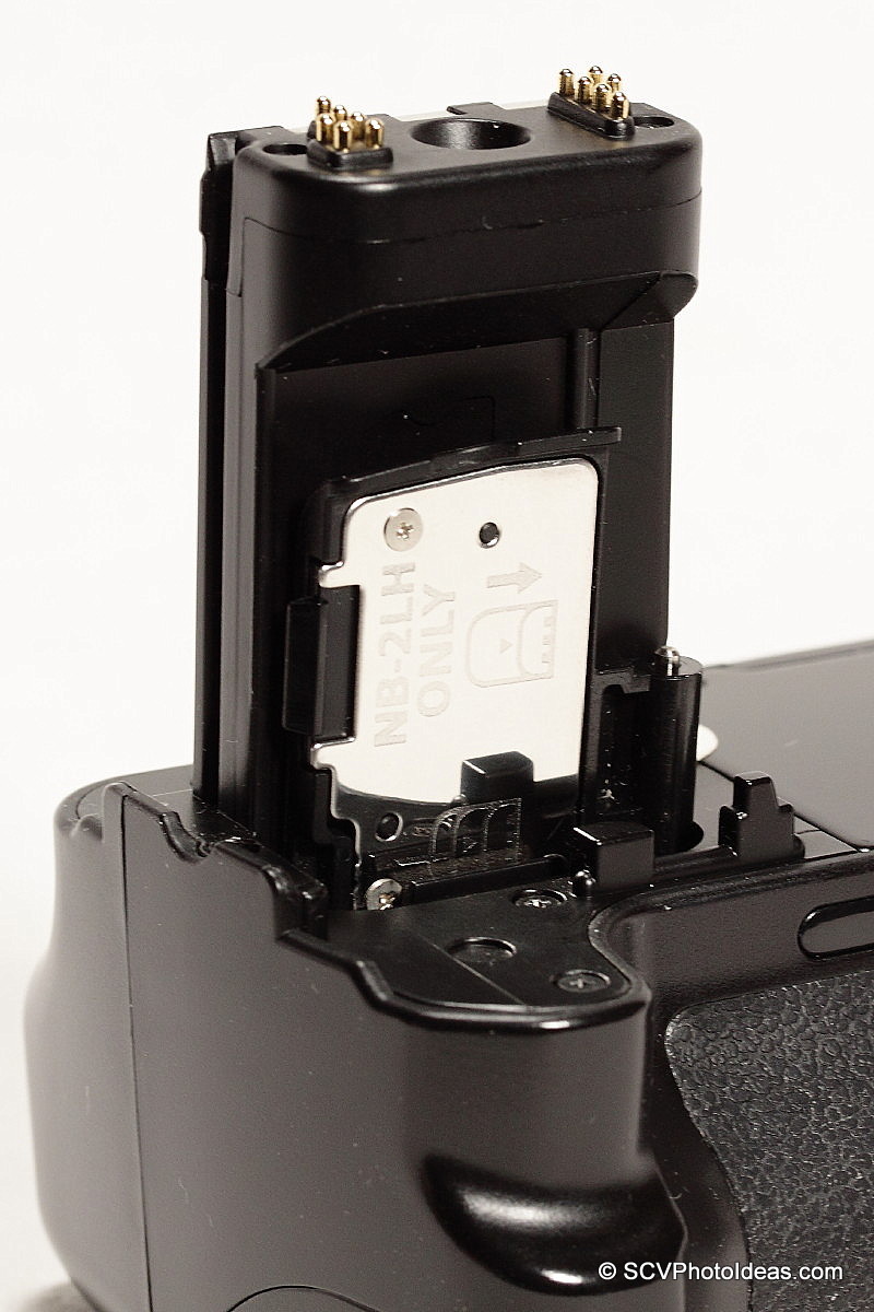 Canon BG-E3 grip w/ Canon EOS 400D battery door