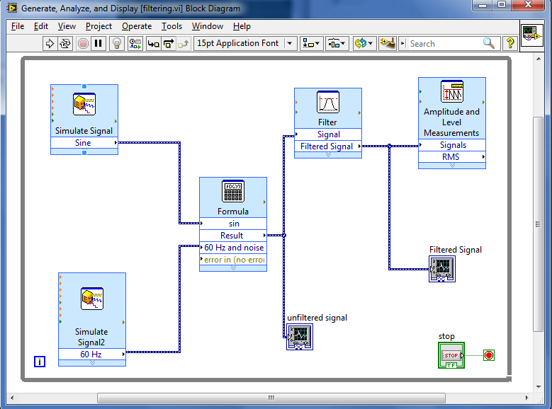 finger pulse signal detection and recording using labview