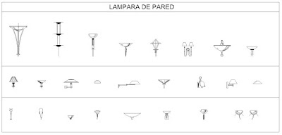 Descarga Bloques de Iluminación Interior: Apliques de Pared AutoCad