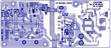 Electro help: Philips Blu-ray player - BDP3000 - Power board circuit