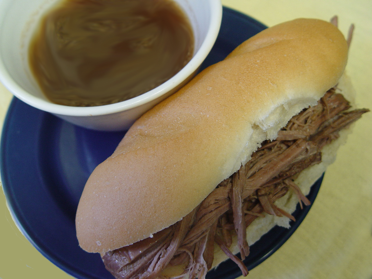 A Matter of Taste Au Jus Roast Beef (French Dip)