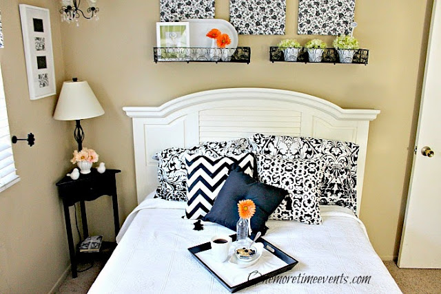 Guest Room makeover at One More Time Events.com