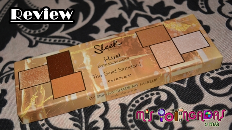 Review | Paleta i-Lust The Gold Standard de Sleek