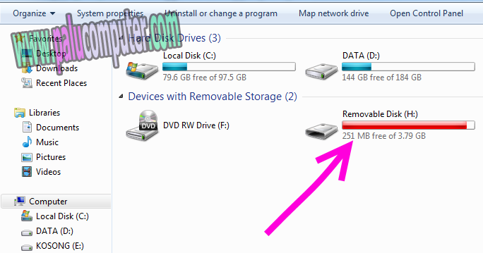 Cara Menyimpan Data Ke Flashdisk Dari Laptop - Sumber Berbagi Data