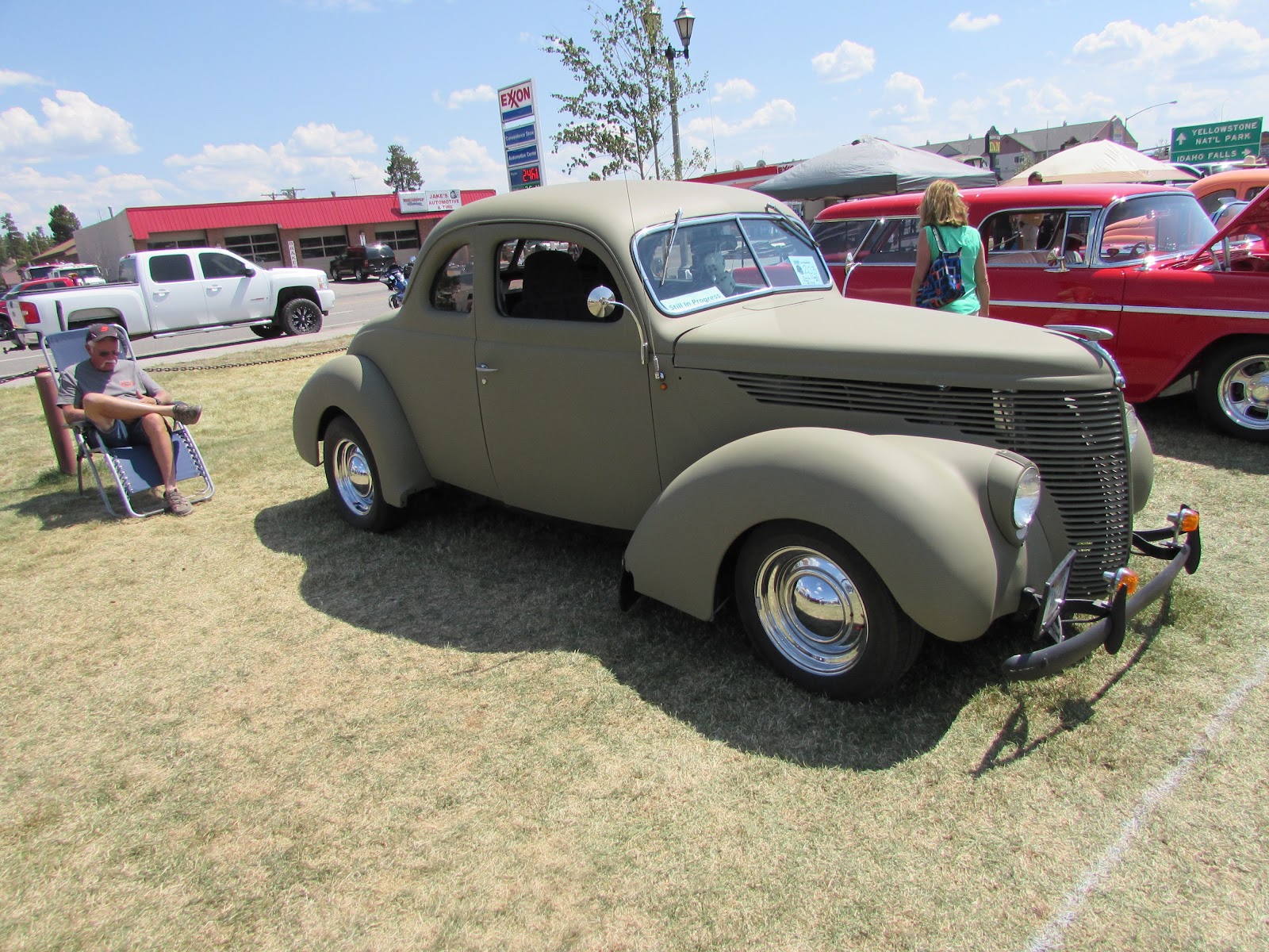 Reel Rods Inc. SHOP UPDATE West Yellowstone car show