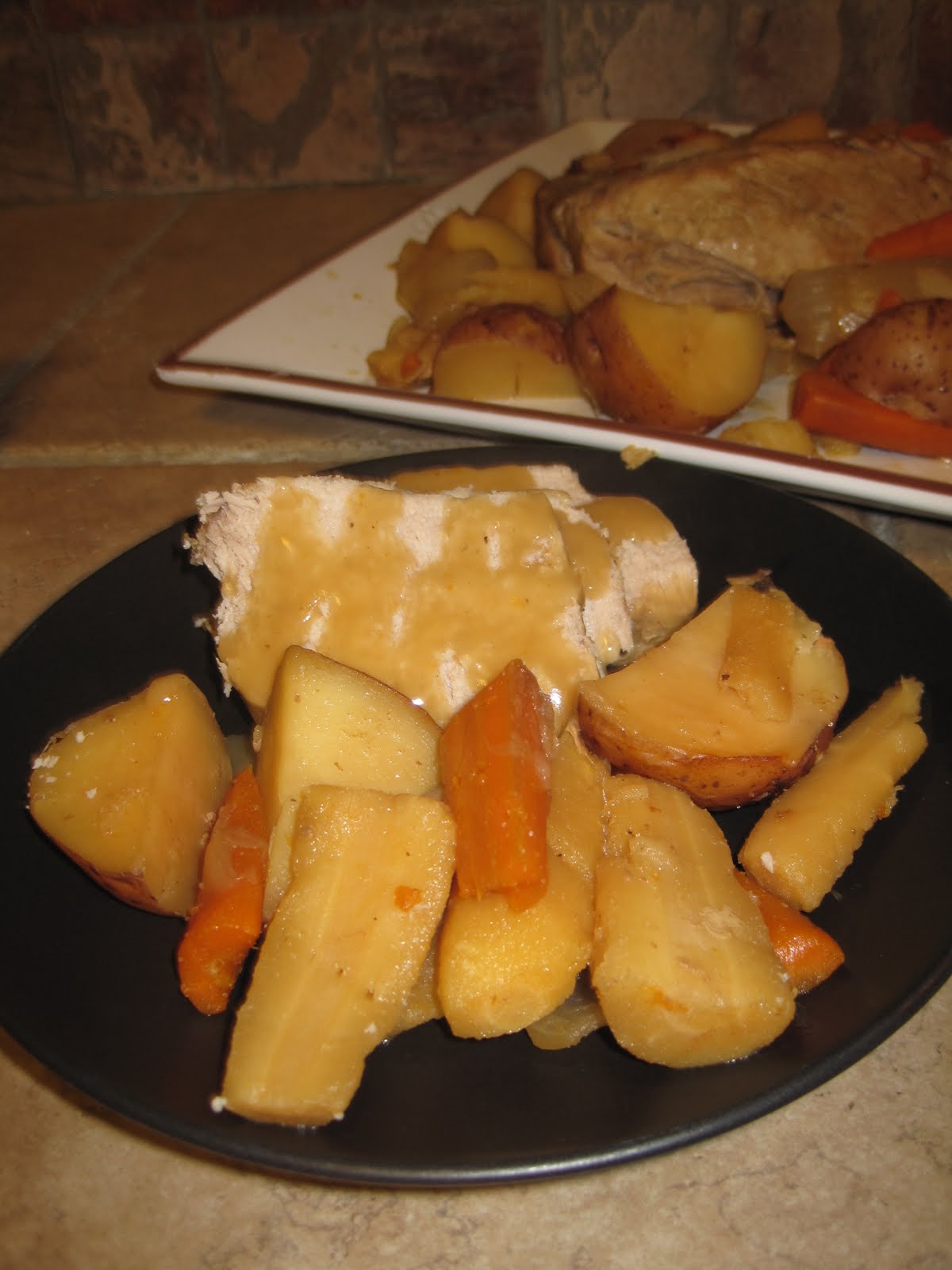 Mama Sarah's Kitchen Pork Pot Roast in Cider