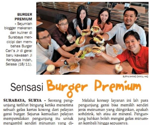 Carl's Jr Kertajaya Opening [Surabaya]