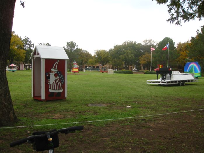Durango Texas Visiting Santa's Wichita Falls Outhouse Long Before