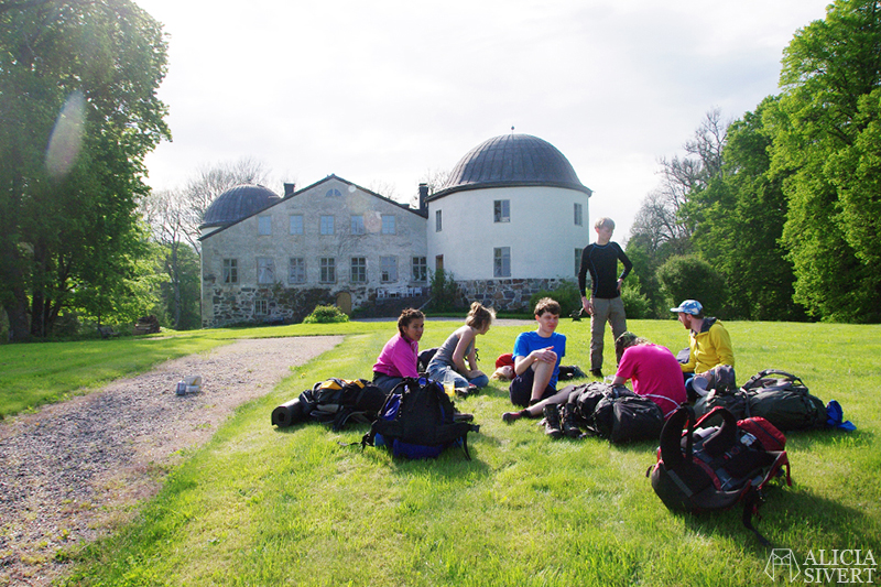 Penningby Slott, Roslagsleden. Foto av Alicia Sivertsson.