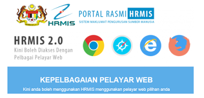 hrmis panduan login
