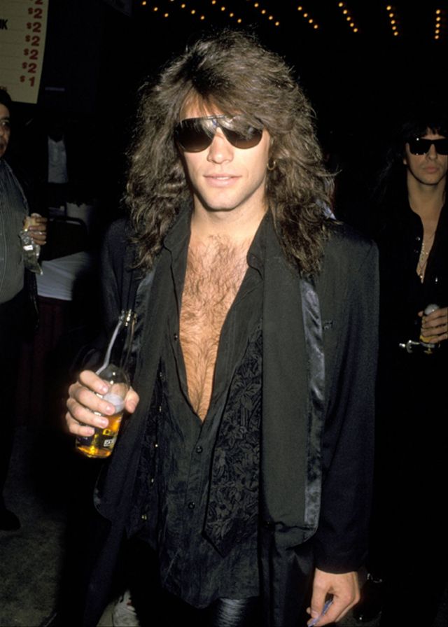 The 35 Most Awesomely Photos of a Young and Handsome Jon Bon Jovi in the 1980s Vintage Everyday
