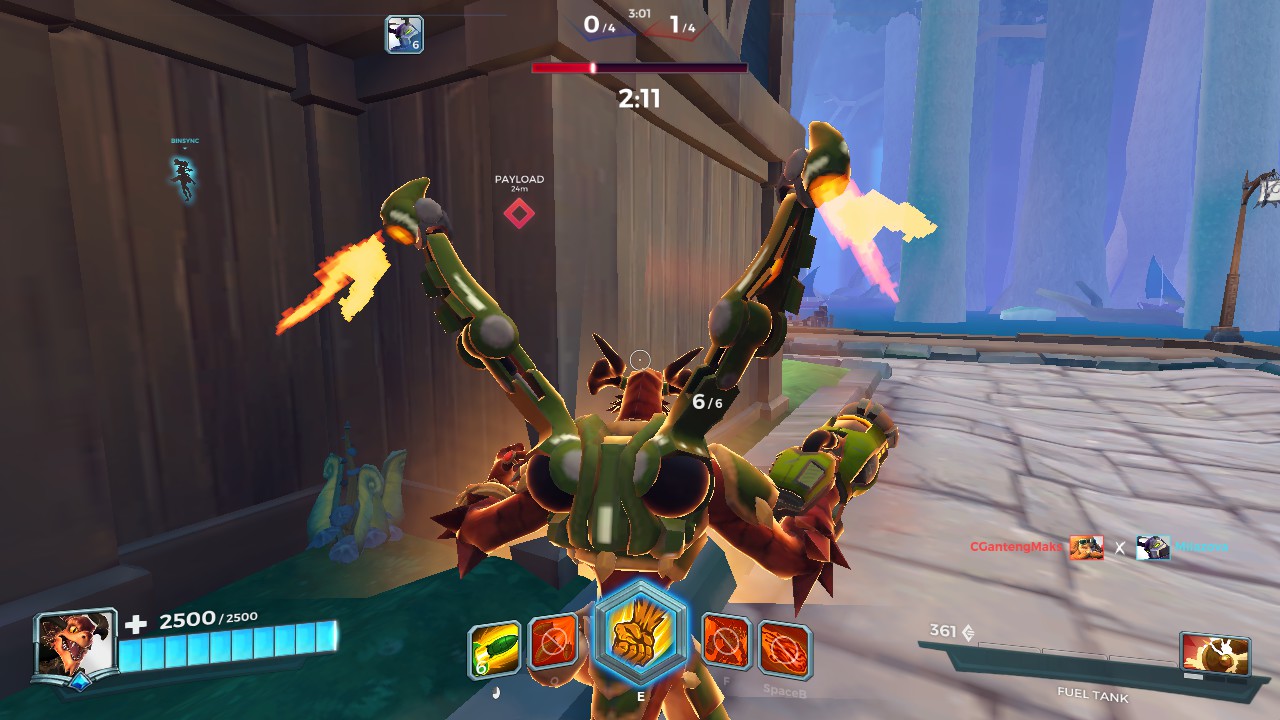 paladins drogoz ultimate punch one hit ko