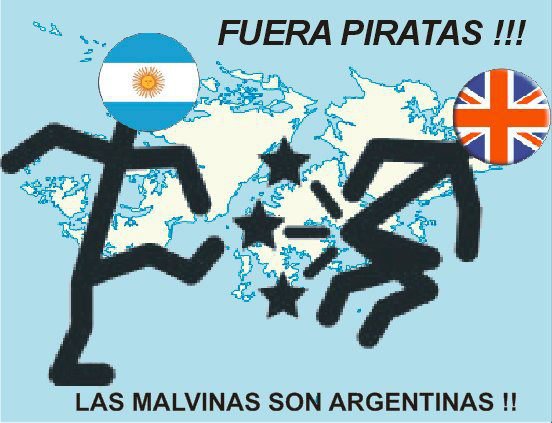 Fuerzas Armadas de Argentina - Página 3 Malvinas-Fuera+Piratas