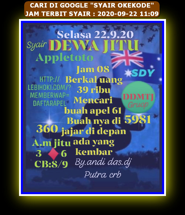 PREDIKSI SYDNEY COJEEL