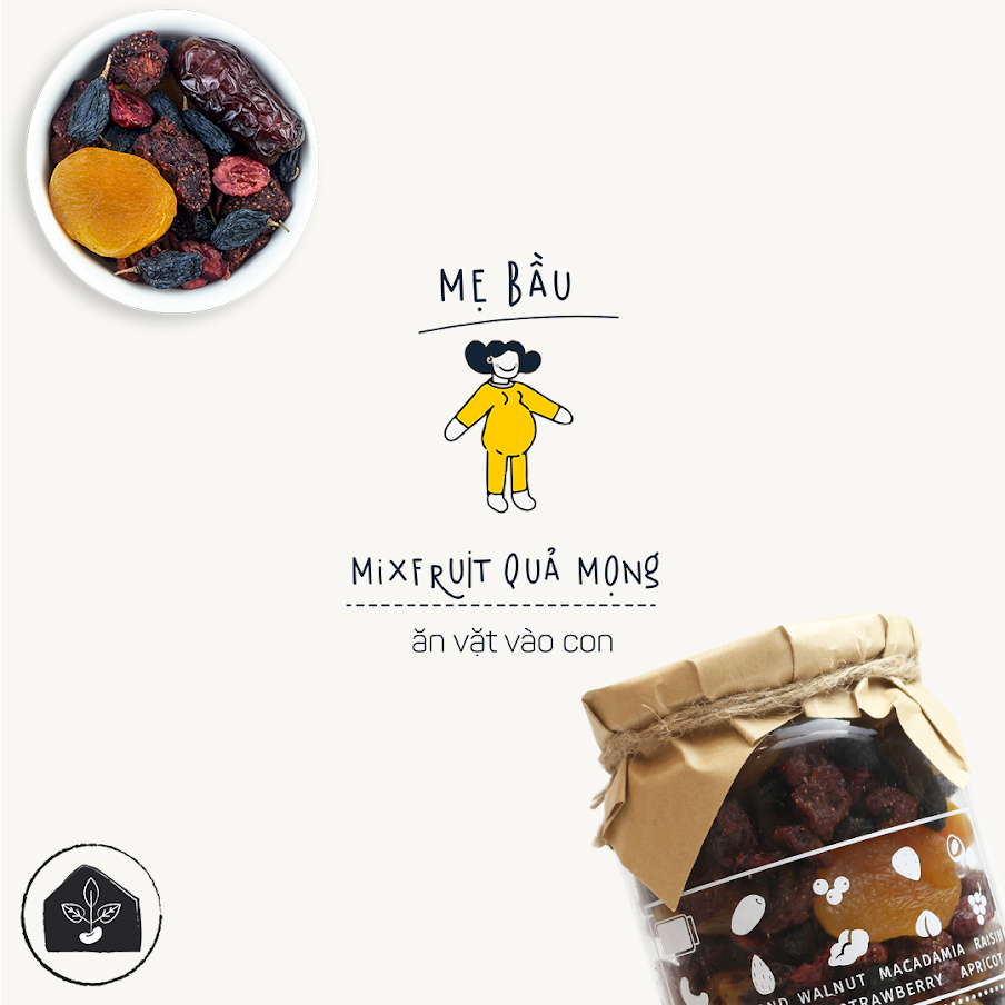 [A36] Combo dinh dưỡng hạt và quả tự nhiên cho Bà Bầu