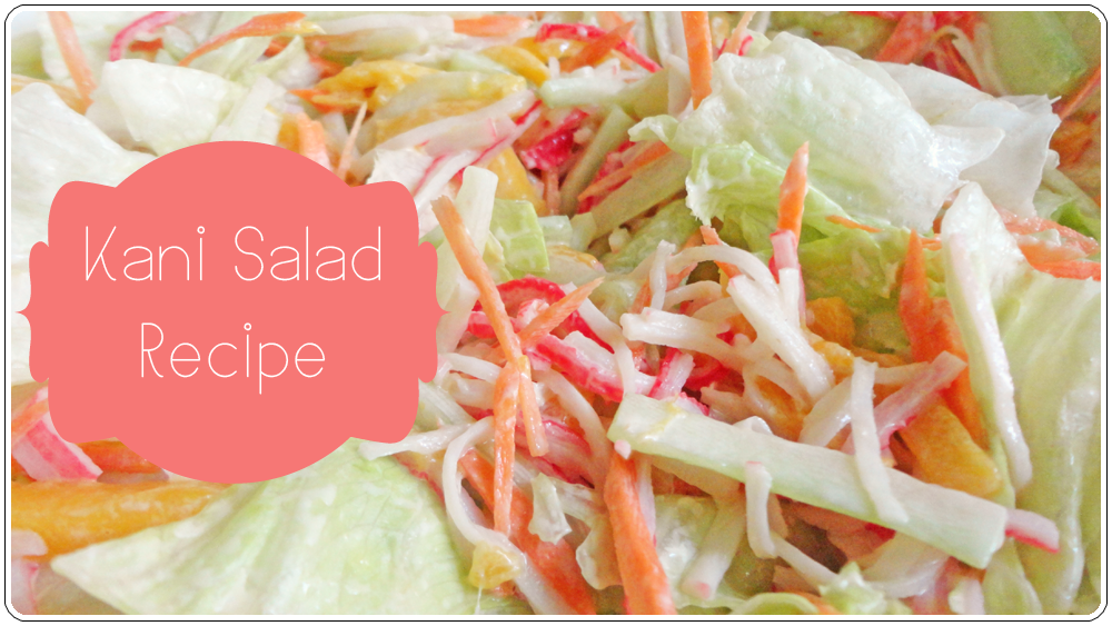 Kani Salad Recipe INVISIBLE + STILETTOS