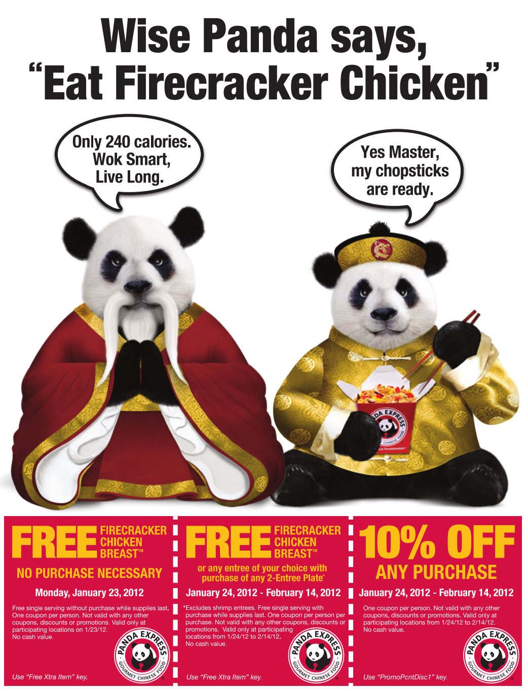Barbara's Beat Get free Panda Express Firecracker Chicken Breast
