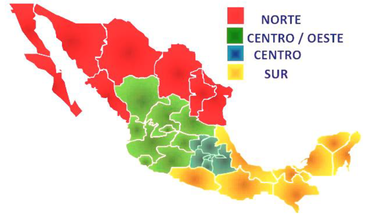 Bienvenido al Blog de Omar Yañez Guzmán División de México por regiones. INEGI Bienvenido al Blog de Omar Yañez Guzmán División de México por regiones. INEGI